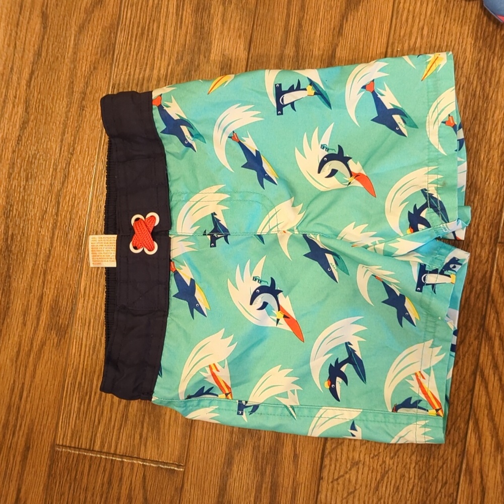 Cat and jack 2 pair swim trunks - Picture 2 of 9